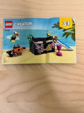 Lego Creator 31122 Instruction booklet